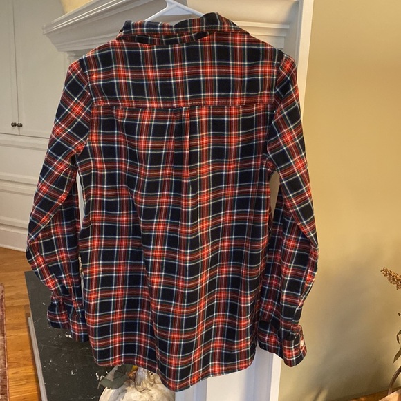 Women’s Plaid Flannel Shirt XS - Picture 6 of 6